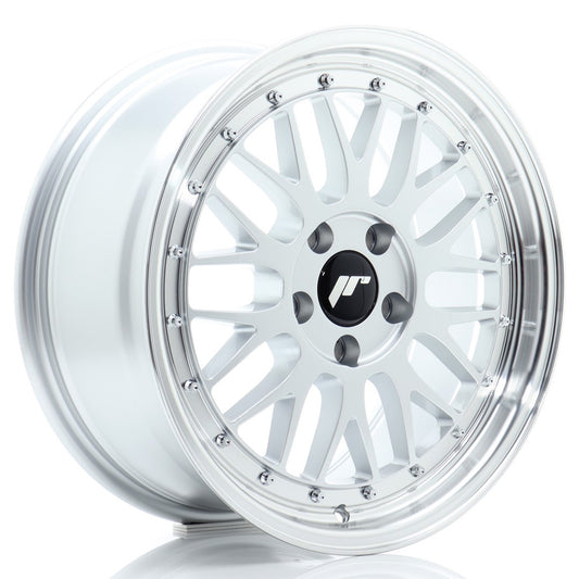 Llanta Japan Racing JR23 17x8 ET40 5x112 Hyper Silver w/ Machined Lip