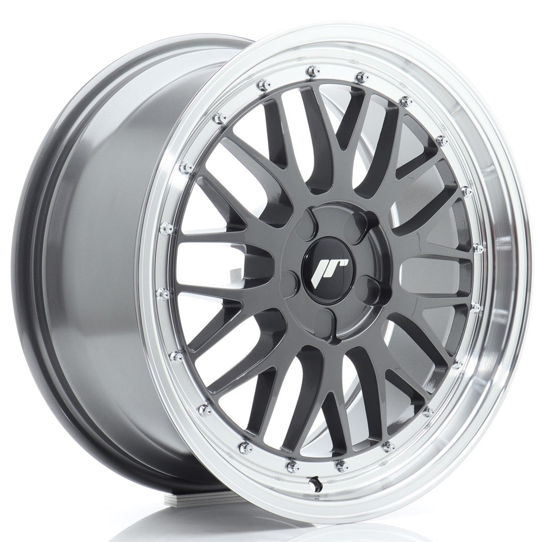 Llanta Japan Racing JR23 18x8,5 ET20-48 5H BLANK Hyper Gray w/ Machined Lip