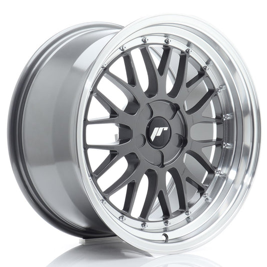Llanta Japan Racing JR23 18x9,5 ET20-48 5H BLANK Hyper Gray w/ Machined Lip