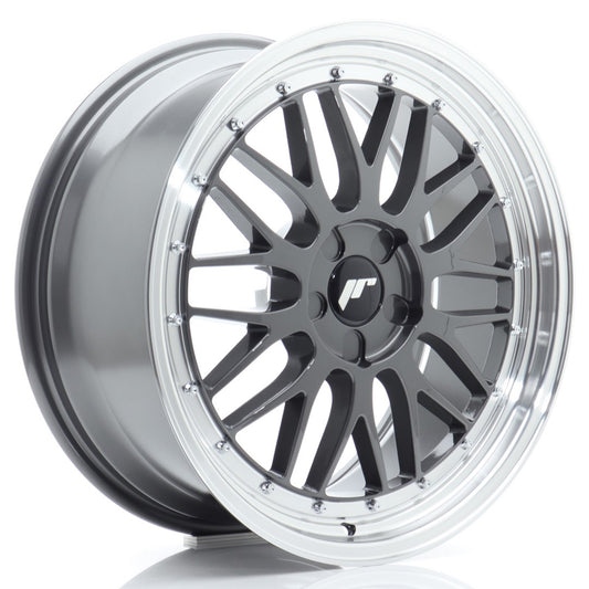Llanta Japan Racing JR23 19x8 ET20-40 5H BLANK Hyper Gray w/ Machined Lip