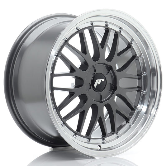 Llanta Japan Racing JR23 19x9 ET20-40 5H BLANK Hyper Gray w/ Machined Lip