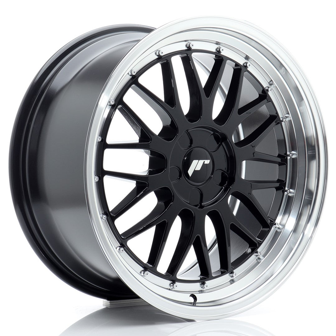 Llanta Japan Racing JR23 19x9,5 ET20-45 5H BLANK Gloss Black w/ Machined Lip
