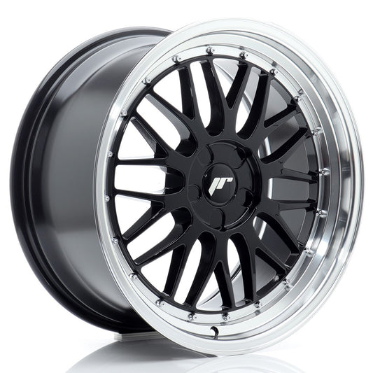 Llanta Japan Racing JR23 19x9,5 ET20-45 5H BLANK Gloss Black w/ Machined Lip
