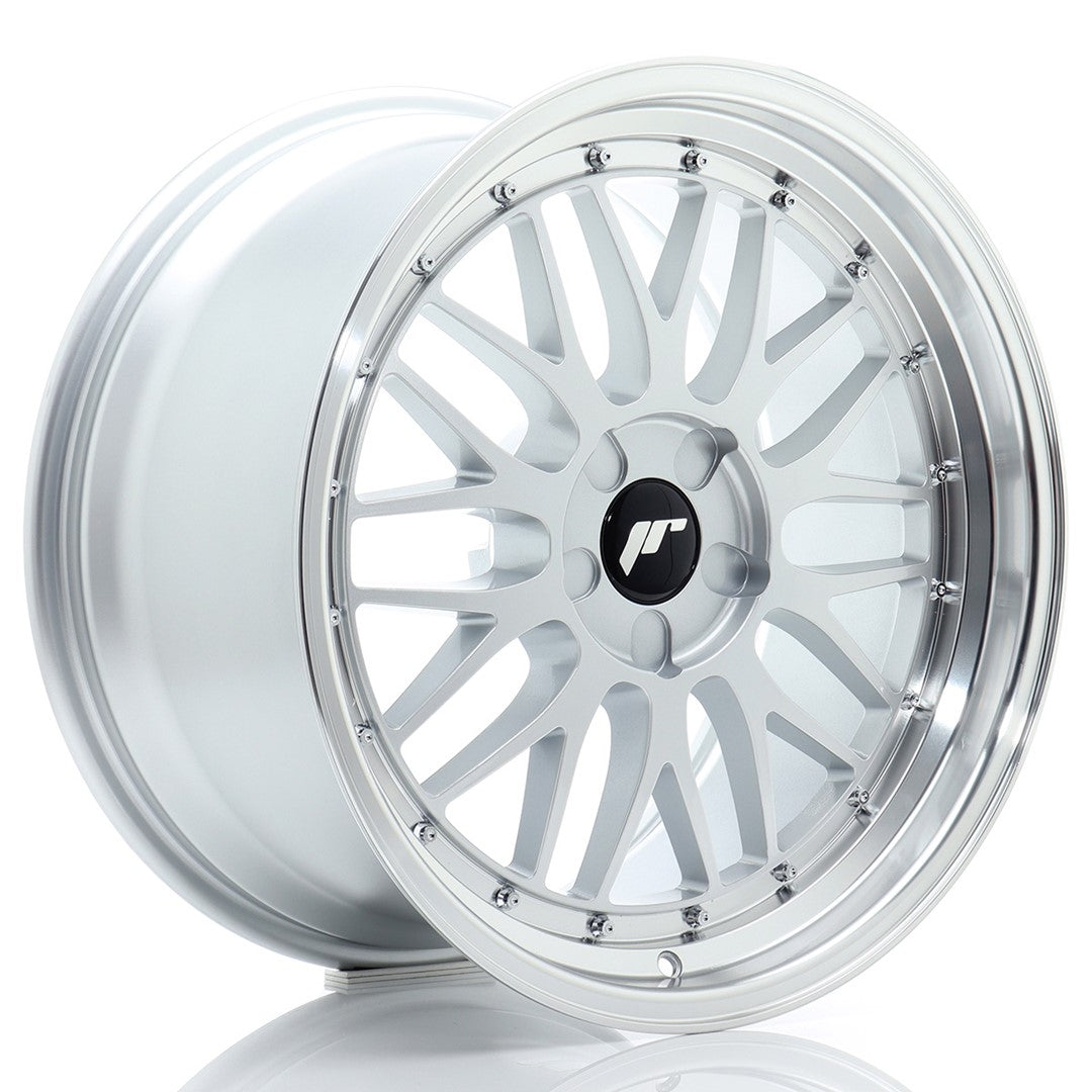 Llanta Japan Racing JR23 19x10 ET20-51 5H BLANK Hyper Silver w/ Machined Lip
