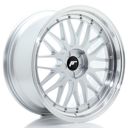 Llanta Japan Racing JR23 20x10 ET20-40 5H BLANK Hyper Silver w/ Machined Lip