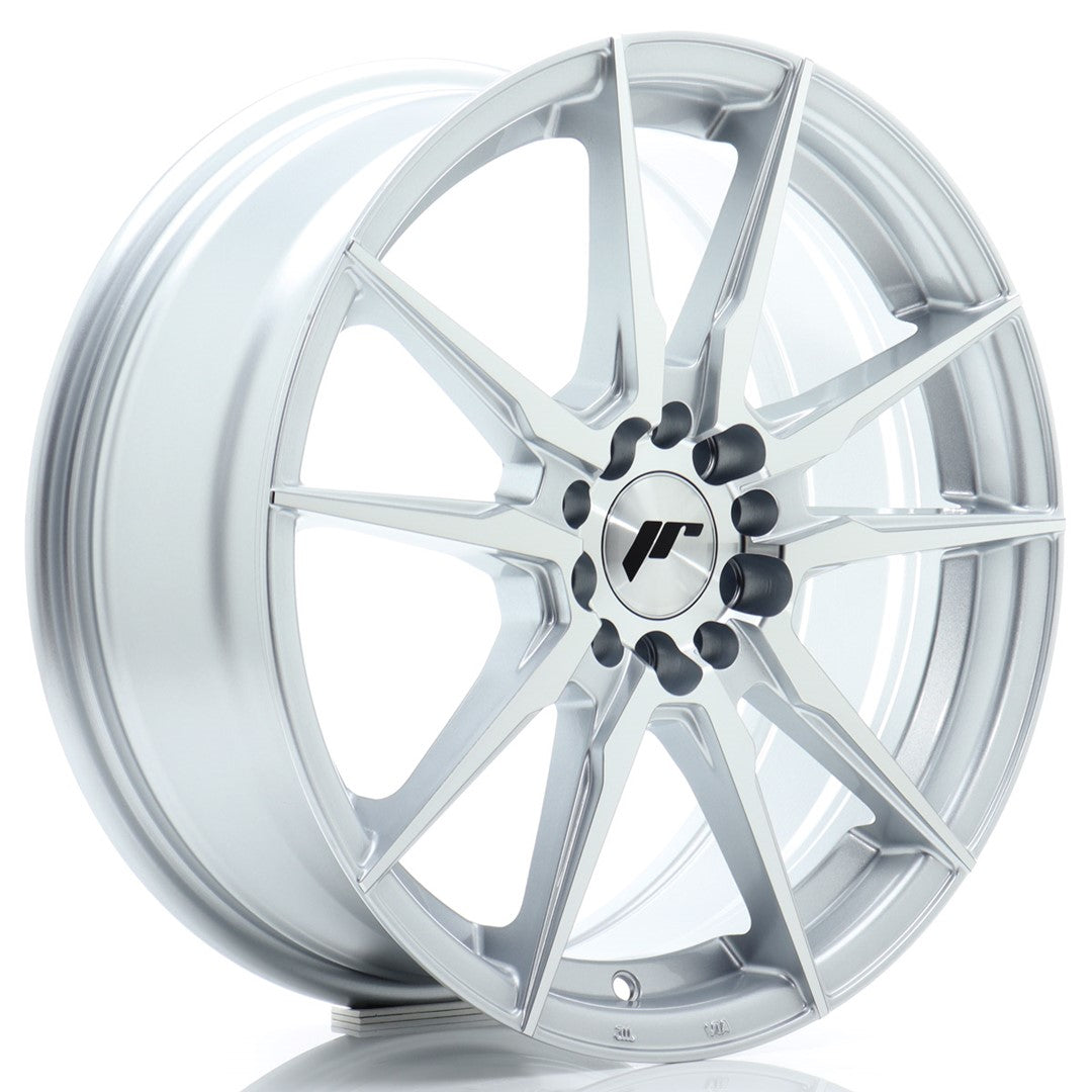 Llanta Japan Racing JR21 17x7 ET40 4x100/114 Silver Machined Face