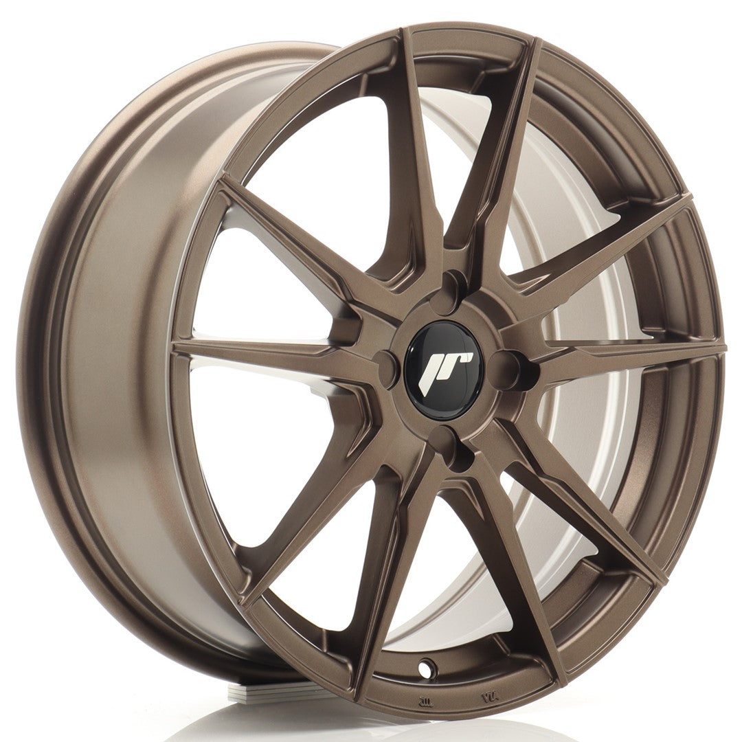 Llanta Japan Racing JR21 17x7 ET20-40 4H BLANK Matt Bronze