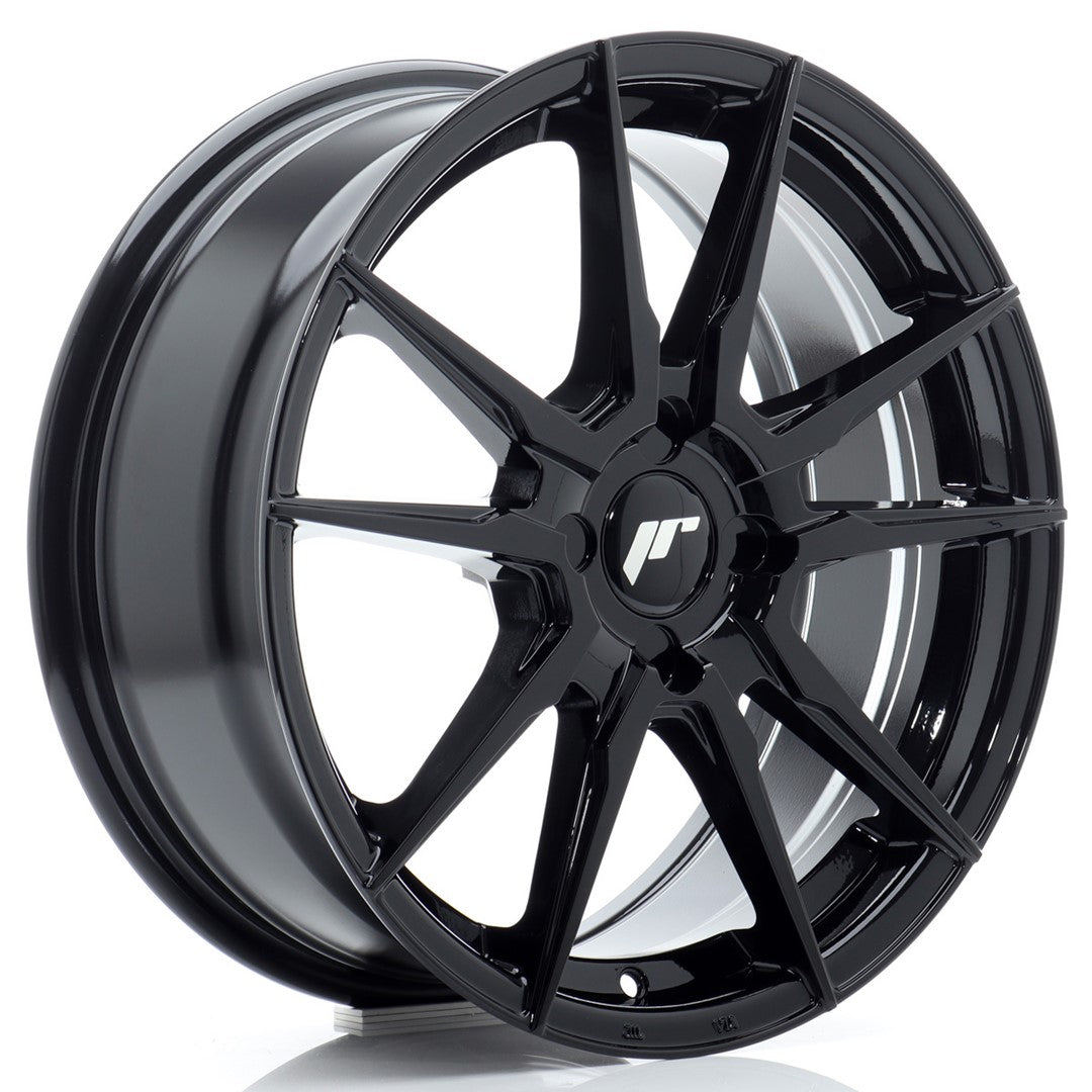 Llanta Japan Racing JR21 17x7 ET20-40 4H BLANK Gloss Black