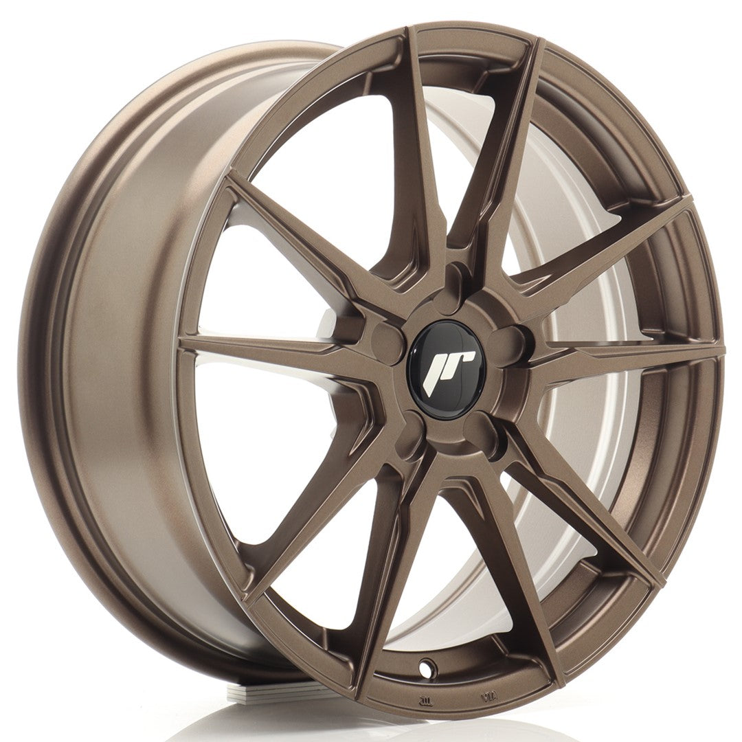 Llanta Japan Racing JR21 17x7 ET20-40 5H BLANK Matt Bronze