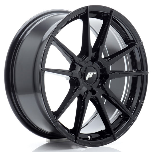 Llanta Japan Racing JR21 18x8 ET20-40 4H BLANK Gloss Black