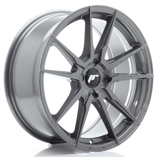Llanta Japan Racing JR21 18x8 ET20-40 4H BLANK Hyper Gray