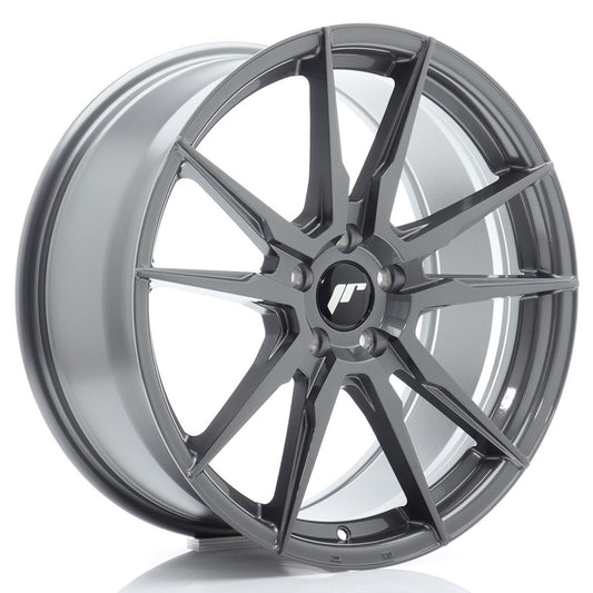 Llanta Japan Racing JR21 19x8,5 ET45 5x112 Hyper Gray
