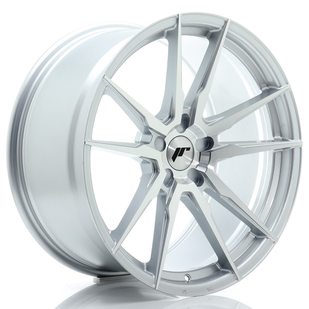 Llanta Japan Racing JR21 20x9 ET20-35 5H BLANK Silver Machined Face