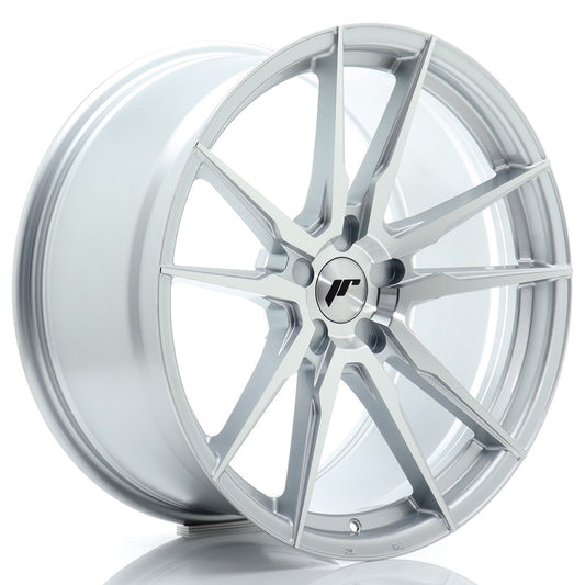 Llanta Japan Racing JR21 20x10 ET40 5x112 Silver Machined