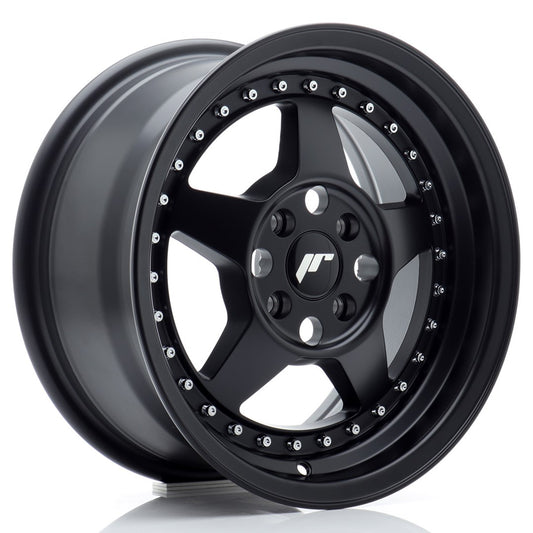 Llanta Japan Racing JR6 15x7 ET35 4x100 Matt Black