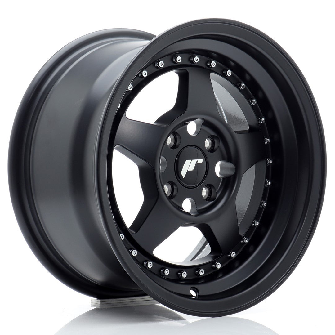 Llanta Japan Racing JR6 15x8 ET25 4x100 Matt Black
