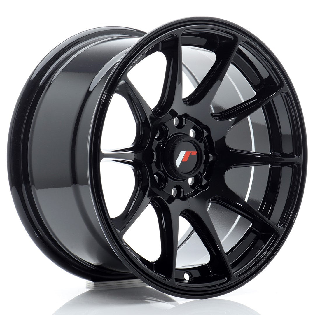 Llanta Japan Racing JR11 15x8 ET25 4x100/114 Gloss Black