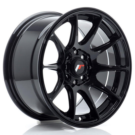 Llanta Japan Racing JR11 15x8 ET25 4x100/114 Gloss Black