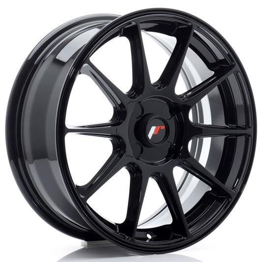 Llanta Japan Racing JR11 17x7 ET20-38 4H BLANK Gloss Black
