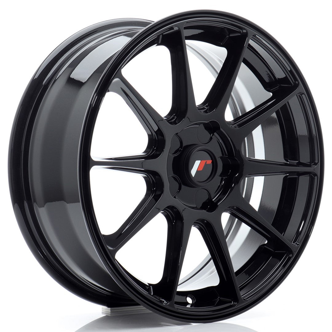 Llanta Japan Racing JR11 17x7 ET20-38 5H BLANK Gloss Black