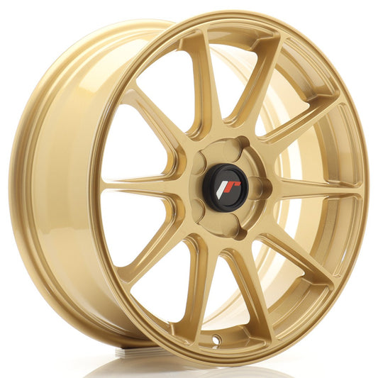 Llanta Japan Racing JR11 17x7 ET20-38 5H BLANK Gold