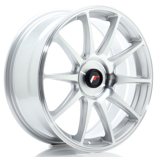 Llanta Japan Racing JR11 18x7,5 ET20-40 BLANK Silver Machined Face