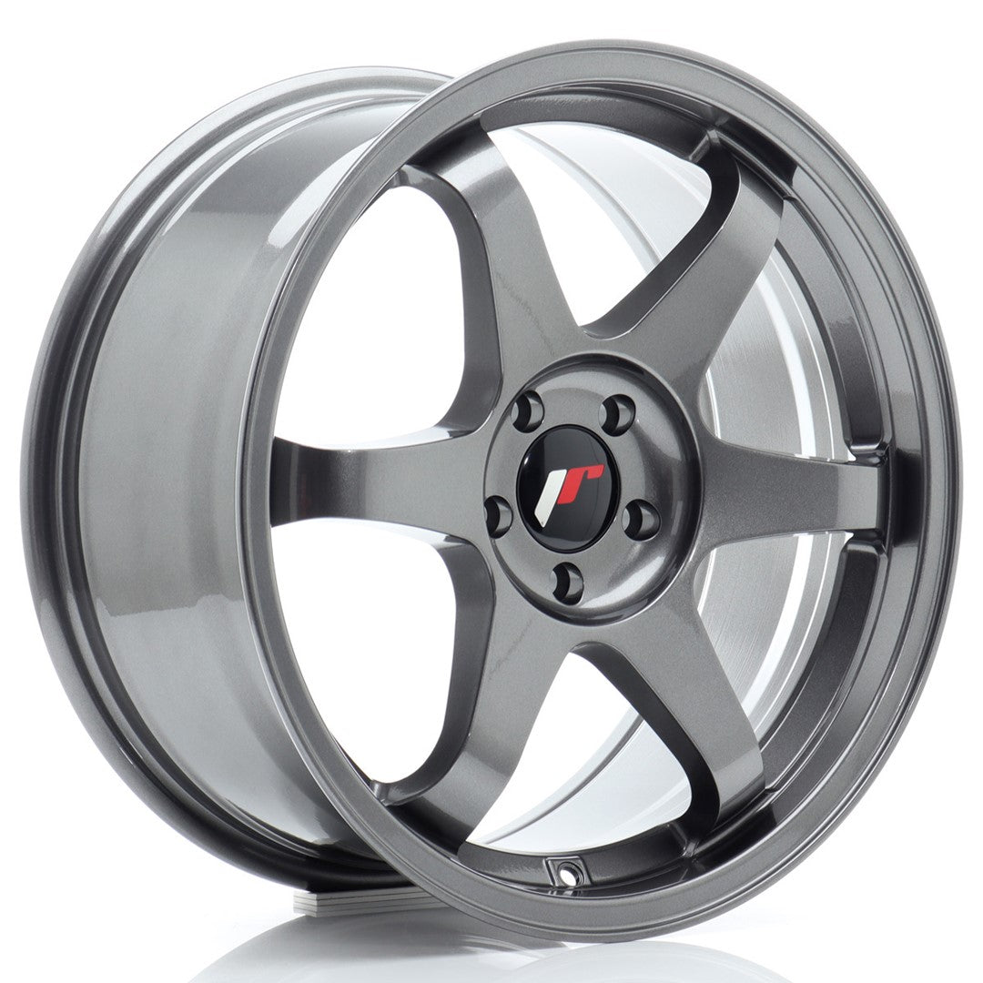 Llanta Japan Racing JR3 17x8 ET35 5x100 Gun Metal