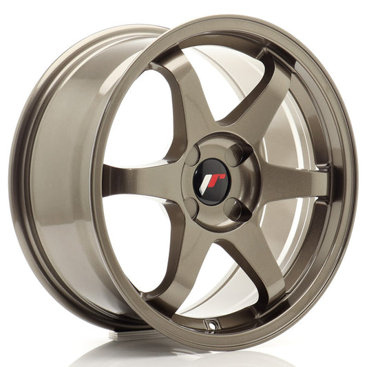 Llanta Japan Racing JR3 17x8 ET20-35 4H BLANK Bronze
