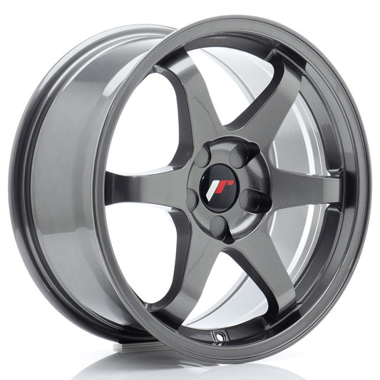 Llanta Japan Racing JR3 17x8 ET20-35 5H BLANK Gun Metal