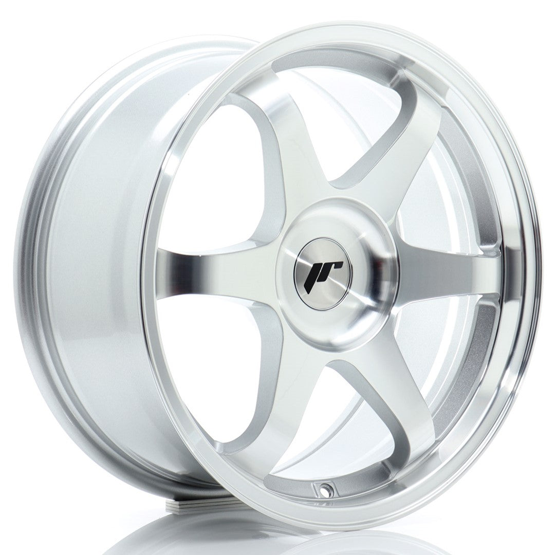 Llanta Japan Racing JR3 17x8 ET20-35 BLANK Silver Machined Face