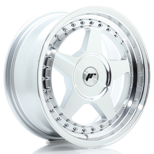 Llanta Japan Racing JR6 16x7 ET20-35 BLANK Silver Machined Face