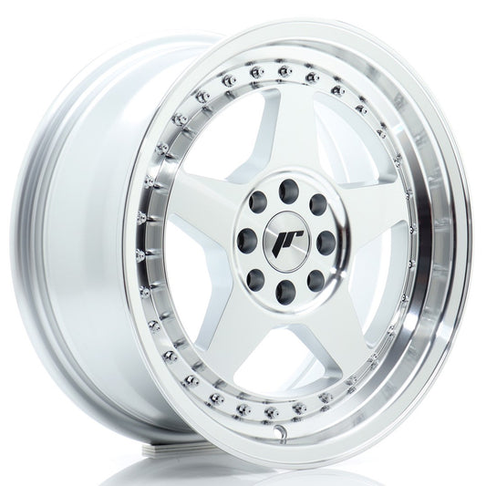 Llanta Japan Racing JR6 16x7 ET25 4x100/108 Silver Machined Face