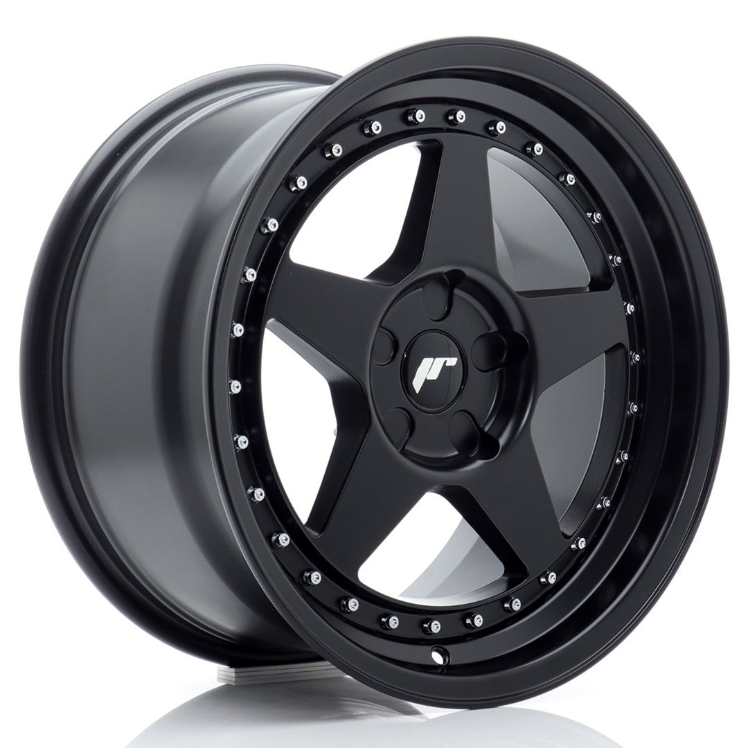 Llanta Japan Racing JR6 17x9 ET20-35 5H BLANK Matt Black