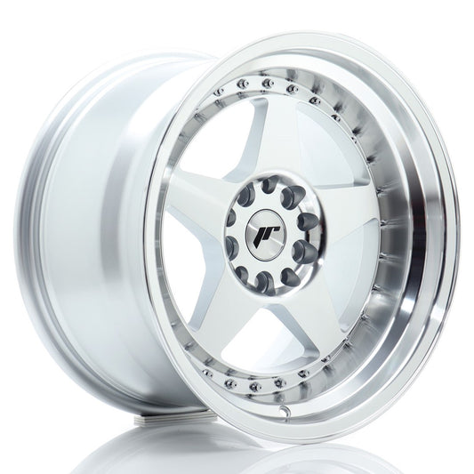 Llanta Japan Racing JR6 17x10 ET20 5x114/120 Silver Machined Face