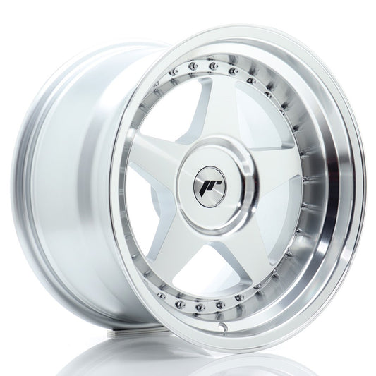 Llanta Japan Racing JR6 17x10 ET0-20 BLANK Silver Machined Face
