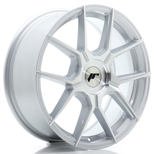 Llanta Japan Racing JR30 17x7 ET20-40 BLANK Silver Machined Face