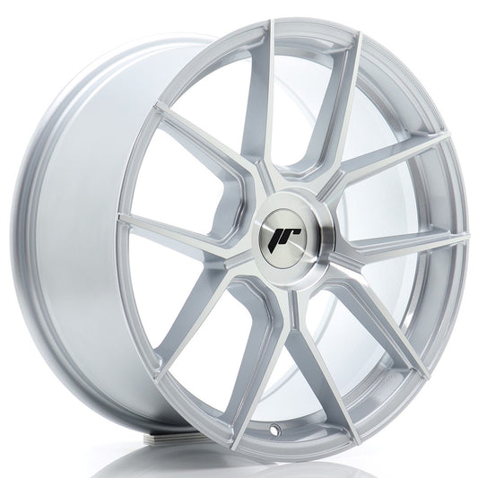 Llanta Japan Racing JR30 18x8 ET20-40 BLANK Silver Machined Face
