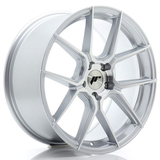 Llanta Japan Racing JR30 18x8,5 ET45 5x112 Silver Machined Face