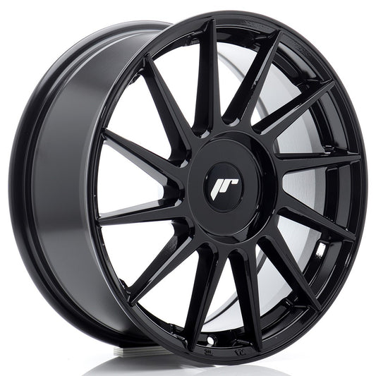 Llanta Japan Racing JR22 17x7 ET20-40 BLANK Gloss Black
