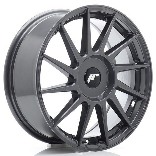 Llanta Japan Racing JR22 17x7 ET20-40 BLANK Hyper Gray