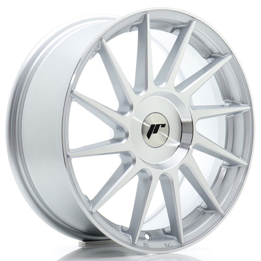 Llanta Japan Racing JR22 17x7 ET20-40 BLANK Silver Machined Face