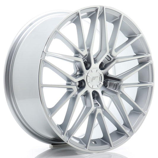 Llanta Japan Racing JR38 18x8 ET42 5x112 Silver Machined Face