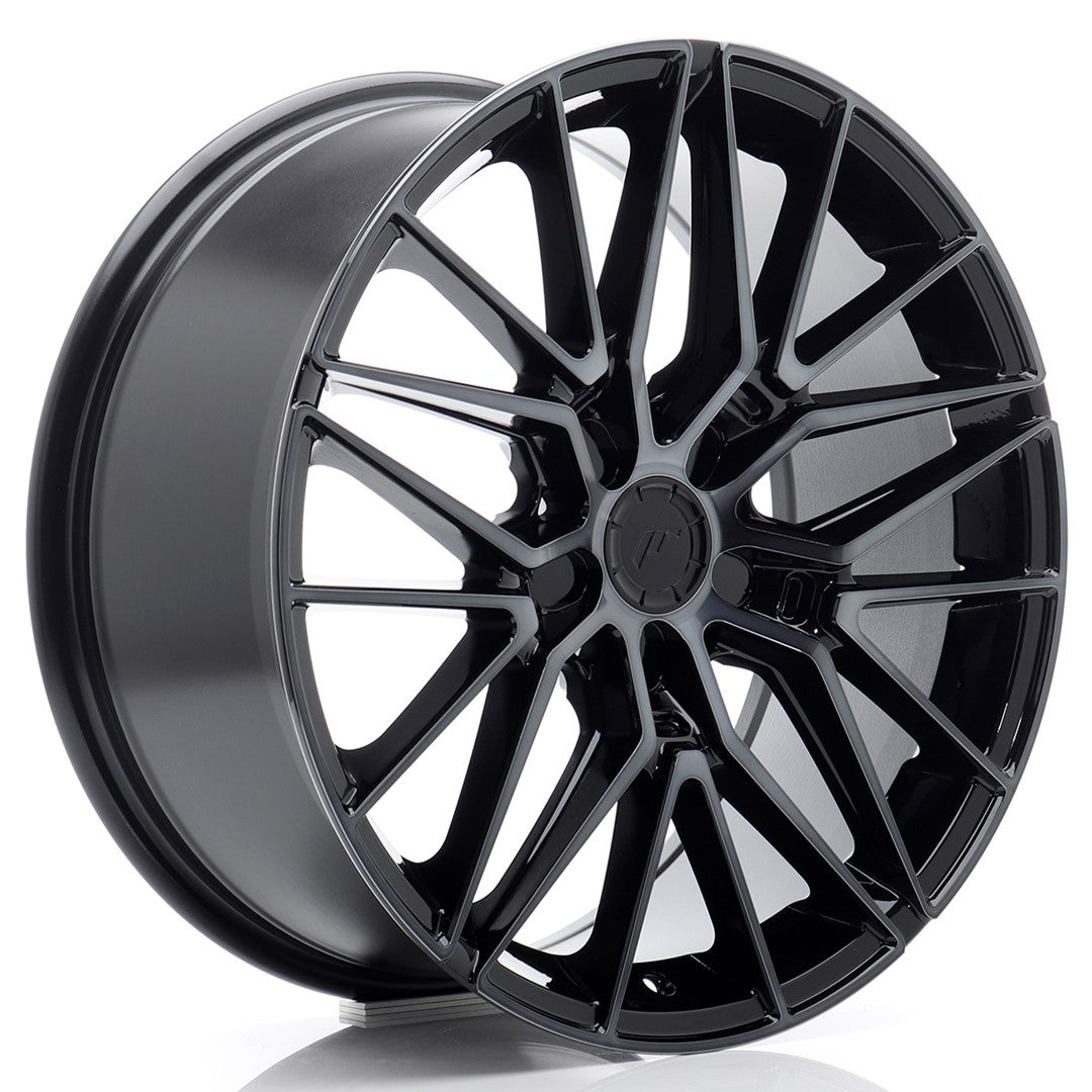 Llanta Japan Racing JR38 18x8 ET20-45 5H BLANK Black Machined w/ Tinted Face