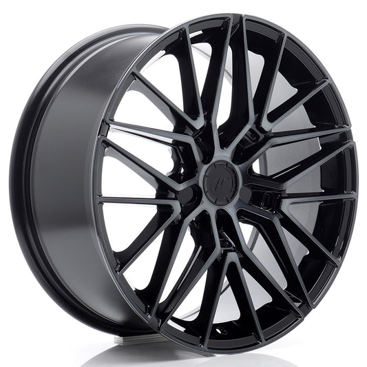 Llanta Japan Racing JR38 18x8 ET20-45 5H BLANK Black Machined w/ Tinted Face