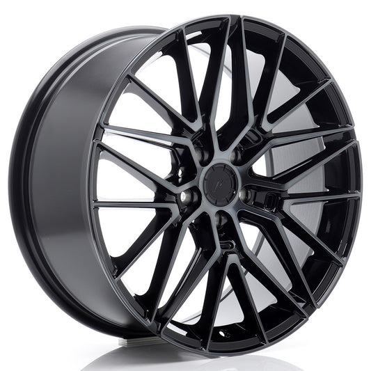 Llanta Japan Racing JR38 19x8,5 ET45 5x112 Black Machined w/ Tinted Face