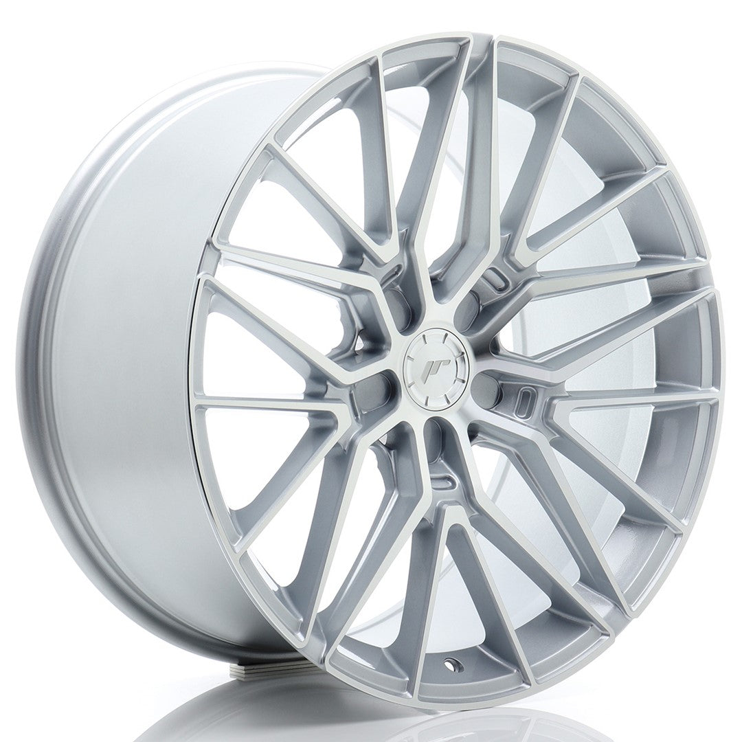 Llanta Japan Racing JR38 20x10 ET20-48 5H BLANK Silver Machined Face