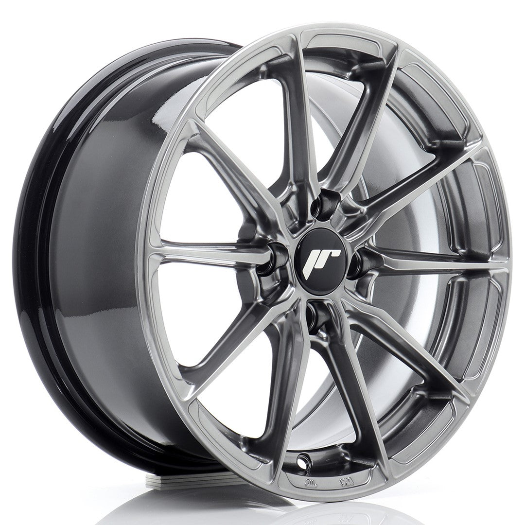 Llanta Japan Racing JR37 15x7 ET38 4x100 Hyper Black