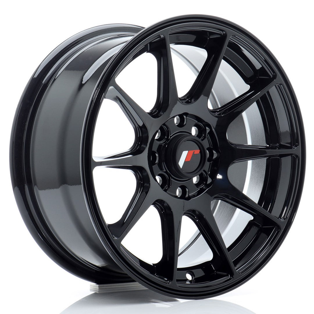 Llanta Japan Racing JR11 15x7 ET30 4x100/114 Gloss Black