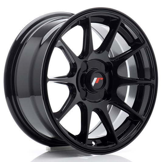 Llanta Japan Racing JR11 15x7 ET30 4H BLANK Gloss Black
