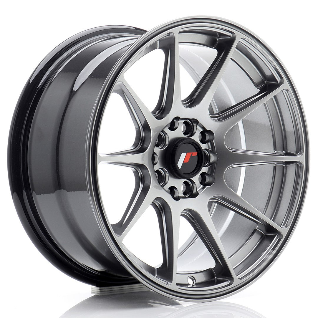 Llanta Japan Racing JR11 16x8 ET25 5x100/114 Hyper Black